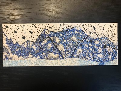 Le rêve d'Hodler par Chloé Philpp 13 ans 6ème prix catégorie Ados