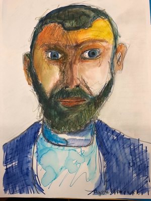Le miroir par Agathe Bloedhorn 10 ans 5ème prix catégorie enfants