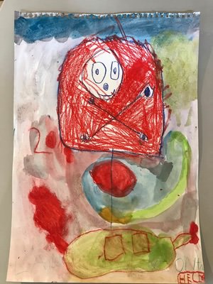 Hodler par Hector Besloin Blanchet 6 ans 6ème prix catégorie enfants