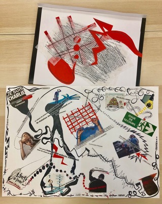 Sommes-nous réellement libres ?, par la classe Atelier du CO des Voirets 2ème prix catégorie Ados